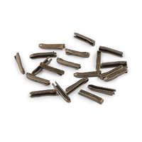 Alsó végzáró kupak fém kétirányú cipzár javításához