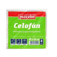 MAZZINI Celofán MAZZINI 4 ív 40x40 cm