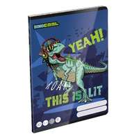 LIZZY CARD Füzet LIZZY CARD A/5 32 lapos vonalas 12-32 III.osztályos Dino Cool Dino Roar