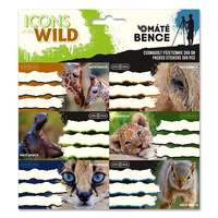 ARS UNA Füzetcímke ARS UNA 18 darabos Icons of the Wild