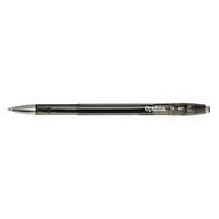 OPTIMA Golyóstoll OPTIMA nyomógombos TB 401 0,7 mm fekete
