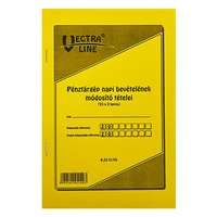 VECTRALINE Nyomtatvány pénztárgép napi bevételeinek módosító tételei VECTRALINE A/5 álló 25x2 példányos