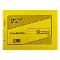 VECTRALINE Nyomtatvány szabadságengedély VECTRALINE A/6 fekvő 50x2 lapos