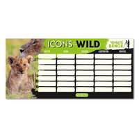 ARS UNA Órarend ARS UNA egylapos kétoldalas Icons of the Wild-Lions