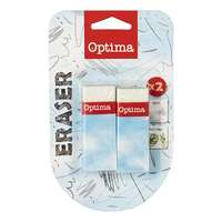 OPTIMA Radír OPTIMA papírtokos 2db/bliszter