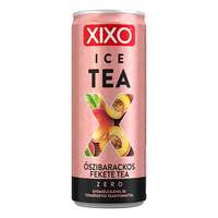 XIXO Üdítőital szénsavmentes XIXO Ice Tea Őszibarack Zero 0,25L