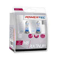 Power-Tec Power-Tec, Platinum halogén izzó, +130%, H8, 12V, 2db