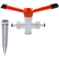 Siroflex 4785 1/2 collos leszúrható, átfolyós forgófejes öntöző két kuplungcsatlakozóval