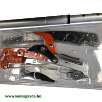 Hernyózó olló + ALUMÍNIUM teleszkópos nyél