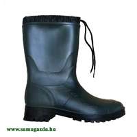 Gumicsizma OLASZ, 44 bélelt fűzős!/
