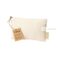  Plumok kozmetikai táska, organikus pamut, 21×12.5cm.