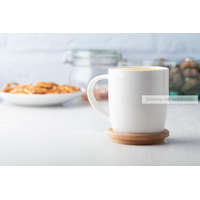 Hestia minőségi porcelán bögre, tetővel, 320ml