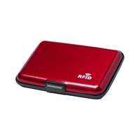 Cardox bankártya tartó, fém, RFID - 6 rekeszes