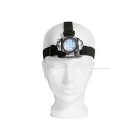 KILIMANDSCHARO fejlámpa villogó, 12 led égő, 7 x 5,5 x 6,5 cm