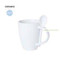 Samay fehér bögre kanállal, 300 ml