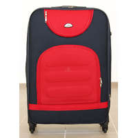  Mirage Rolling Piros -Fekete gurulós bőrönd - Több méretben