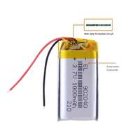LiPo akku (902040, 3.7V, 1000mAh)