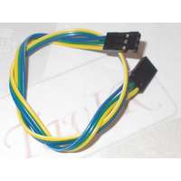 Kábel (anya-anya; 3 ér; 30cm, DuPont)