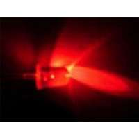 LED – Piros fényű, víztiszta tokban csomag (20x, 5mm)