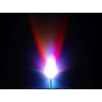 LED – RGB (vörös/zöld/kék) fényű, víztiszta tokban csomag (10x, 5mm)