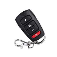 Tanítható távirányító adó (Rádiós, 4 csatorna, 433 MHz, KT16-4-CL)