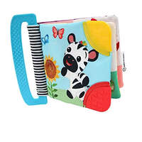 Baby Einstein Baby Einstein Curious Explorers Teether Book™ Rágóka és Könyv Babajáték Újszülött Kortól
