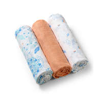 BabyOno BabyOno Muszlin Pelenka Super Soft Narancs 3db (70x70cm)
