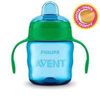Philips Avent Philips Avent Itatópohár Classic 200ml Itatófüllel Fiús (SCF551/05) Csöpögésmentes, BPA-mentes, Könnyen Tisztítható Itatópohár 6 Hónapos Kortól