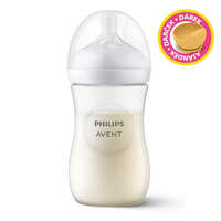 Philips Avent Philips Avent Natural Response Cumisüveg 260ml (SCY903/01) Szivárgásmentes, BPA-mentes, Könnyen Tisztítható Cumisüveg 1 Hónapos Kortól