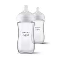 Philips Avent Philips Avent Natural Response Üveg Cumisüveg 1 Hónapos Kortól 2db 240ml (SCY933/02)