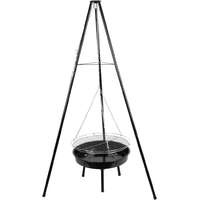 Strend Pro Strend Pro Grill Bavarian Állítható Magasságú Faszenes Grill 320-660-1500 mm - Praktikus, Strapabíró és Könnyen Szállítható Kerti Grill