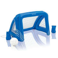 Intex Intex Felfújható Vízilabda Szett 140x89x81cm - Vízi Játék Kapu Labdával Gyerekeknek és Felnőtteknek, Medencéhez és Strandhoz (58507)