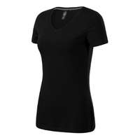 MALFINI Premium® Action V-neck póló női fekete L