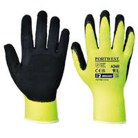 Portwest Portwest Hi-Vis Grip mártott latex védőkesztyű