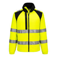 Portwest WX2 Eco Hi-Vis Polár Yellow/Black XXXL