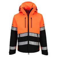 Portwest EV4 Hi-Vis Shell kabát (3L) Orange/Black M