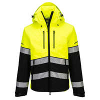 Portwest EV4 Hi-Vis Shell kabát (3L) Yellow/Black M