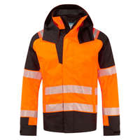 Portwest PW3 FR Modaflame Hi-Vis téli esőkabát Orange/Black M