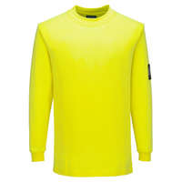 Portwest Modaflame Knit FR lángálló hosszú ujjú póló sárgá XXXL