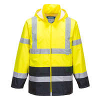 Portwest Hi-Vis Classic Contrast esődzseki Yellow/Navy XS