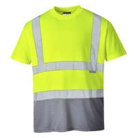 Portwest Kéttónusú póló Yellow/Grey XXXL