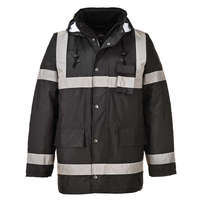 Portwest Iona Lite Traffic kabát fekete 4XL