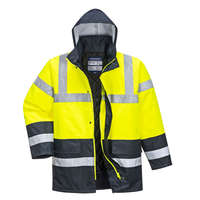 Portwest Hi-Vis Kéttónusú Traffic kabát sárgá M