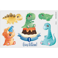 Zsona Dekor Vasalható 1 éves lettem-kisfiú minta