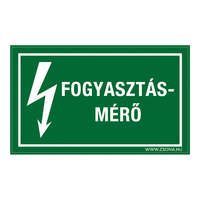 Zsona Dekor Fogyasztásmérő Öntapadós matrica 160x100 mm