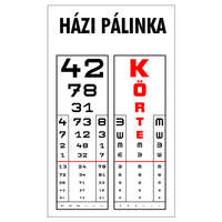 Zsona Dekor Pálinkás cimke Körte Pálinka 5 db/csomag