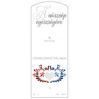 Zsona Dekor Pálinkás cimke A násznép egészségére Cseresznye hosszú 5 db/csomag