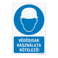 Zsona Dekor Védősisak használata kötelező! Öntapadós matrica 160x100 mm
