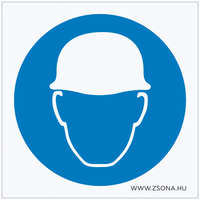 Zsona Dekor Védősisak használata kötelező! Öntapadós matrica 100x100 mm