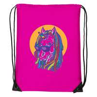 Zsona Dekor Raszta unikornis - Sport táska magenta